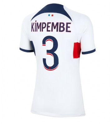 Paris Saint-Germain Presnel Kimpembe #3 Koszulka Wyjazdowych Kobiety 2023-24 Krótki Rękaw